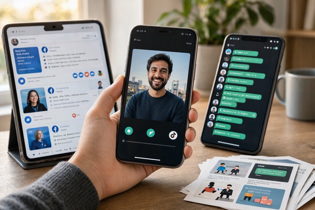Faire de l'affiliation sans site web : la méthode WhatsApp, TikTok et Facebook