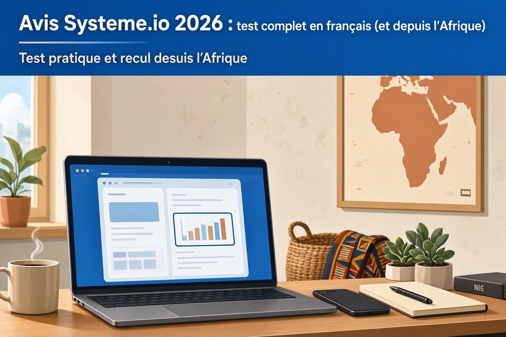 Avis Systeme.io 2026 : test complet en français (et depuis l'Afrique)