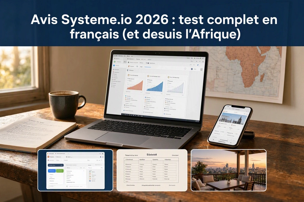Avis Systeme.io 2026 : test complet en français (et depuis l'Afrique)